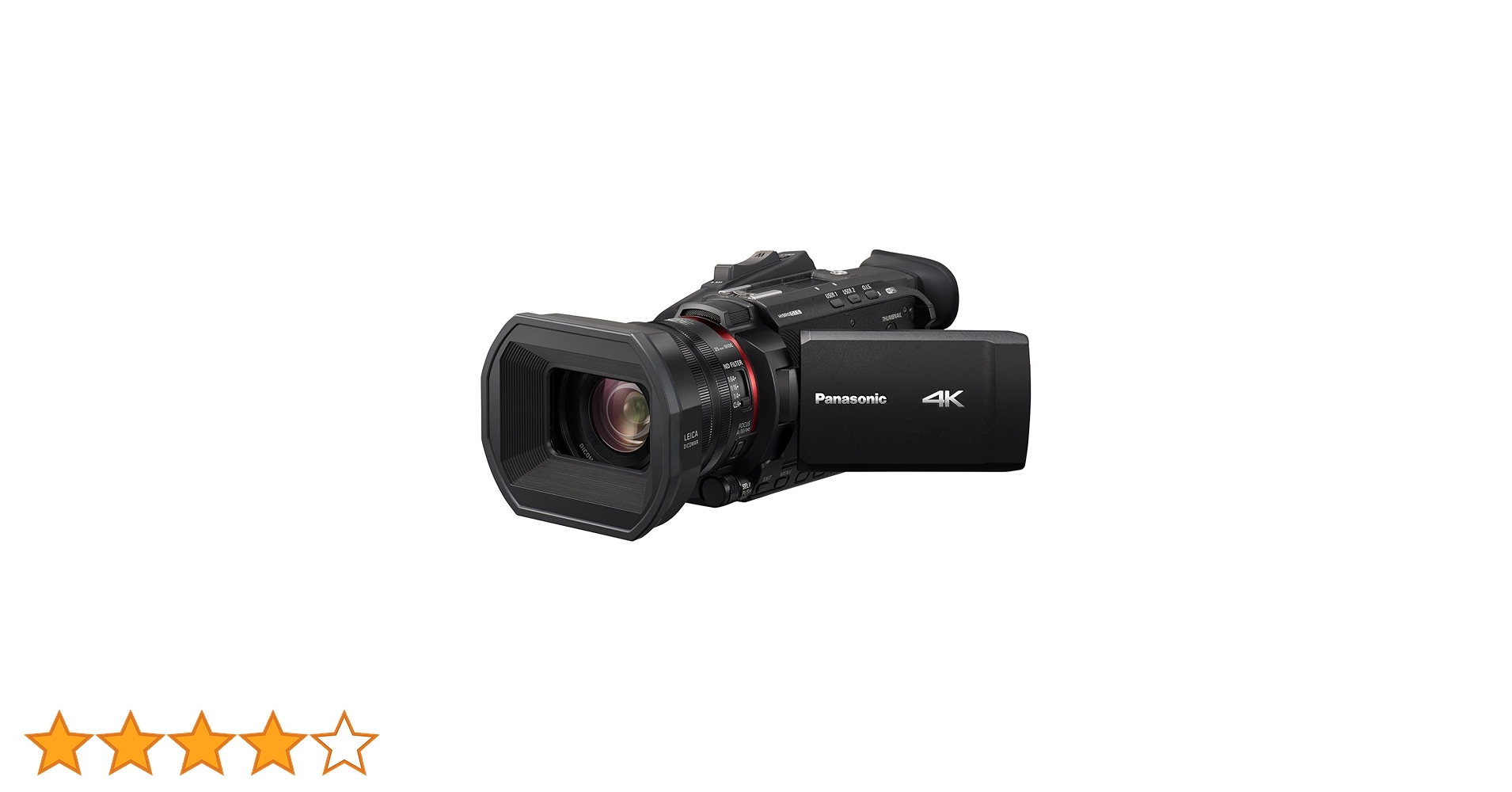 Panasonic HC-X1500 profesjonalna kamera 4K (10-bitowa jakość
